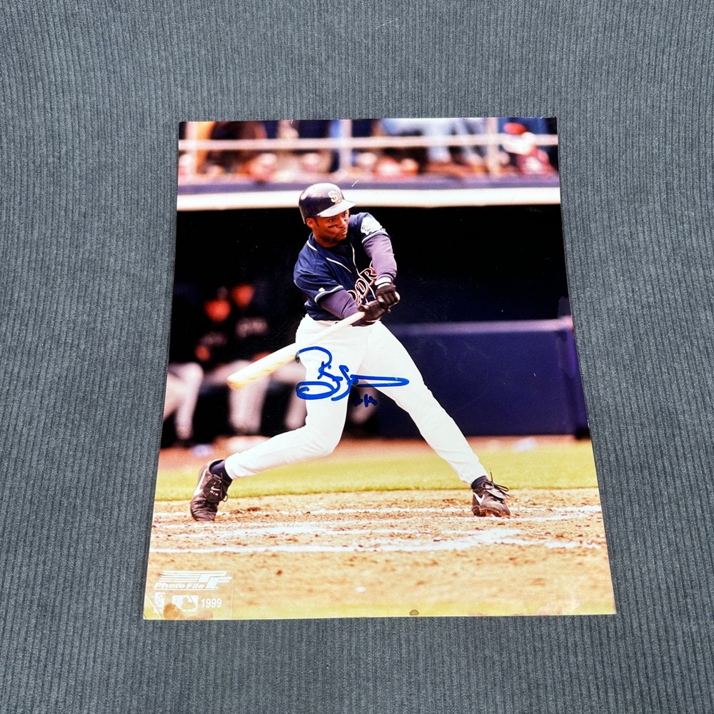 Photo File San Francisco Giants Signed Photo Autograph 8x10 1999 Y2k